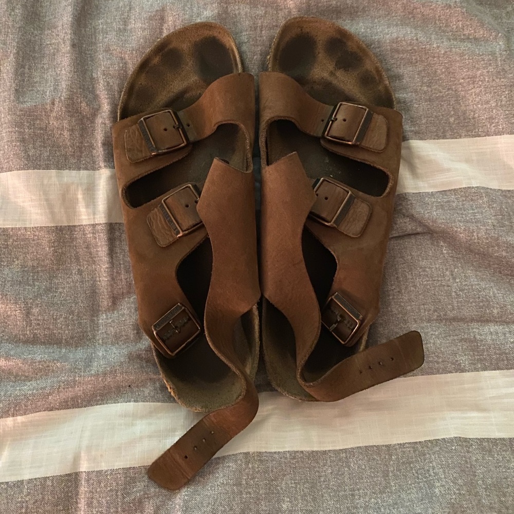 Birkinstocks with back strap